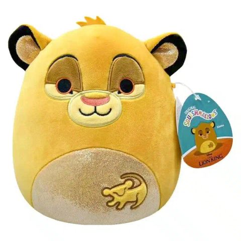 Squishmallows Peluche Disney Le Roi Lion Simba 20cm Jouet Câlin