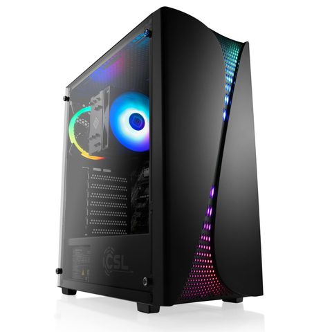 Csl Computer Pc Gamer M10790h, Amd Ryzen 5 8600g (6x 4300 Mhz), Amd Radeon 760m, Ddr5, M.2 Ssd, Windows 11