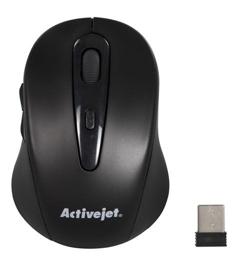 Activejet Amy-213 Souris Bureau Ambidextre Rf Sans Fil Optique 1600 Dpi