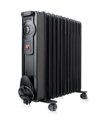 Black & Decker Bxra2000e Appareil De Chauffage Intérieure Noir 2000 W Chauffage Électrique À Bain D’huile