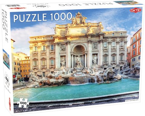 Tactic Puzzle 1000 Pcs Trevi Fountain