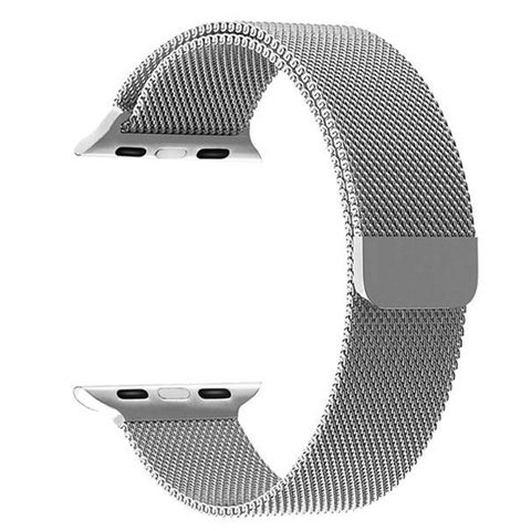 Devia 325076SL MILANESE LOOP 44MM SLVR Bande Argent Acier inoxydable