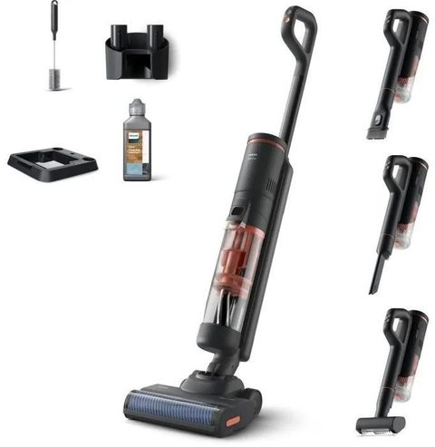 Philips Aspirateur Balai Laveur 2-en-1 - Xw6264/11 - Série 6000 - Powercyclone Aqua - 2500 Tours/min