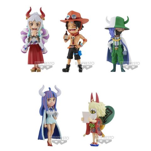 Banpresto C De Figurines One Piece Wanokuni Onigashima 2 Mots A Collectionner, 7 Cm Assorties