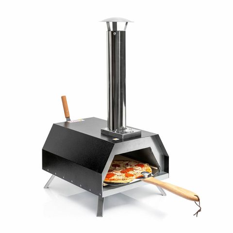 InnovaGoods Four à Pizza à Granulés de Bois Portable avec Accessoires