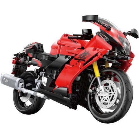 Cada Master - Jeu De Construction - Moto Suzuki Hayabusa - Échelle 1:6 - 1043 Pieces - Des 8 Ans