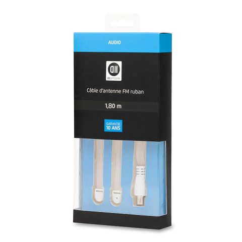 D2 Diffusion Câble D'antenne Pour Radio Fiche Coaxile Femelle 1m80