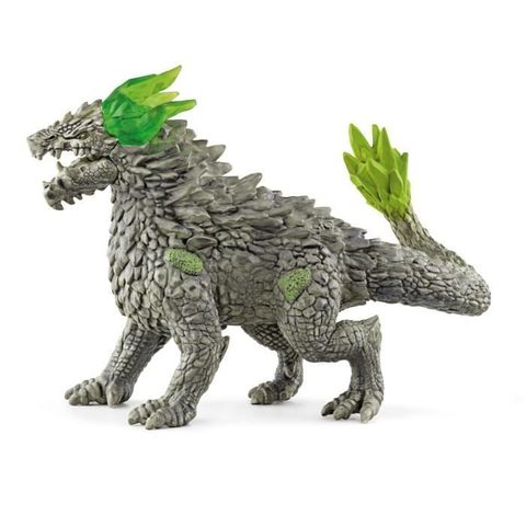 Schleich Dragon De Pierre, Figurine D'action Mythique Pour Enfants Des 7 Ans, Figurine, 18 X 8 X 14 Cm - 70149 Eldrador