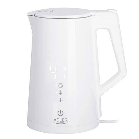 Adler Bouilloire Blanc Acier Inoxydable 2200 W 1,7 L