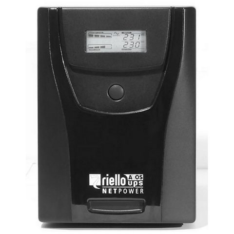 Riello Npw 1000 Alimentation D'énergie Non Interruptible Interactivité De Ligne 1 Kva 600 W 6 Sortie(s) Ca