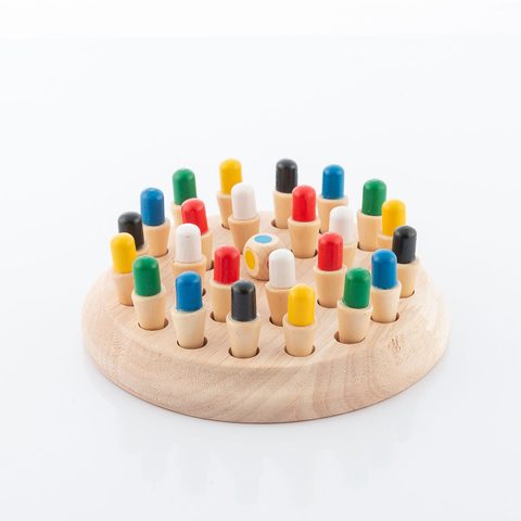 Innovagoods Taeda jeu d'échecs à mémoire en bois 26 pièces