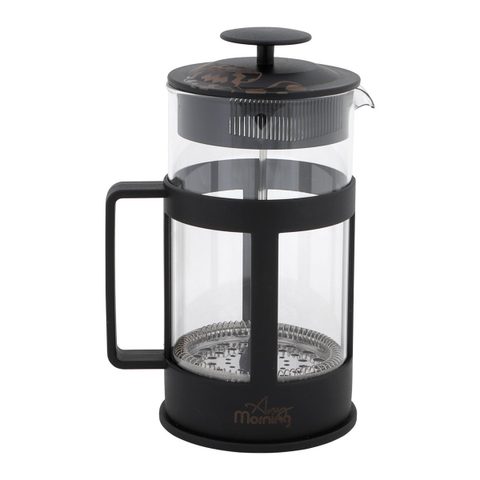 Any Morning Cafetière À Piston 800 Ml Verre Borosilicate Inox Facile À Nettoyer