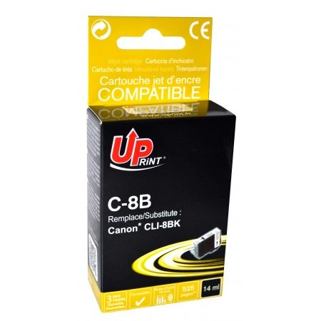 Uprint Cartouche encre compatible CANON CLI-8BK