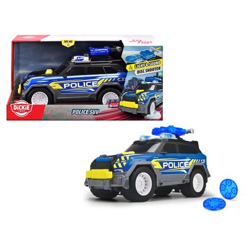 Dickie Voiture Tout Terrain Police Suv