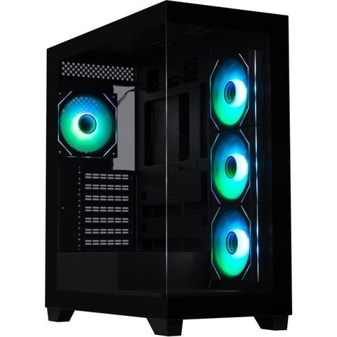BitFenix CETO Premium Edition - Moyen tour - ATX - Verre trempé - USB-C et A-RGB