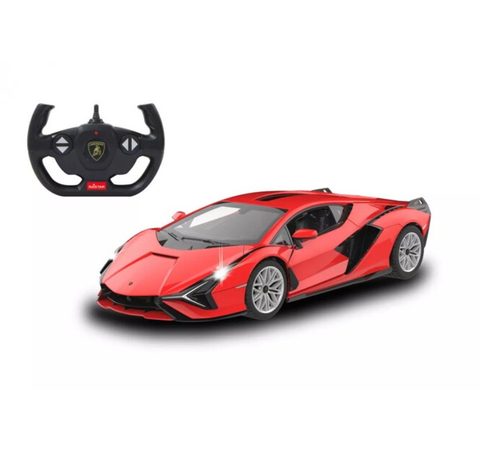 Jamara Voiture radiocommandée Lamborghini Sián 1:14 LED 11 Km/h