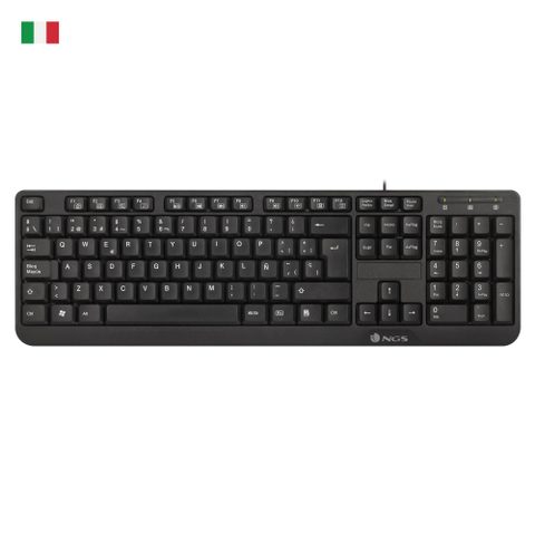 NGS FunkyV3, QWERTY, IT clavier Maison USB Italien