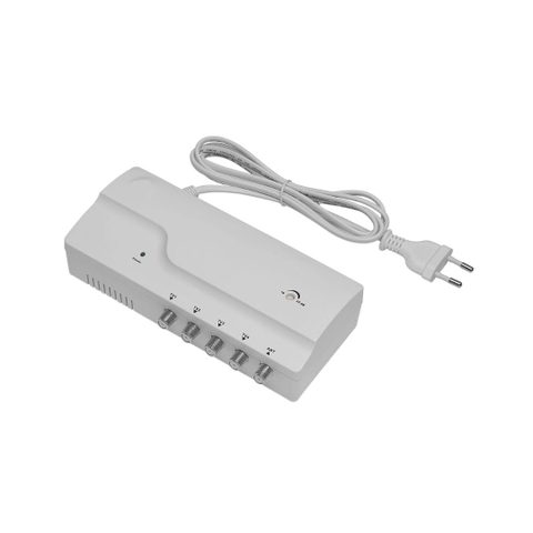 D2 Diffusion Amplificateur/répartiteur Tv - 4 Sorties - Gain 26 Db - Fréquence Max. 862 Mhz