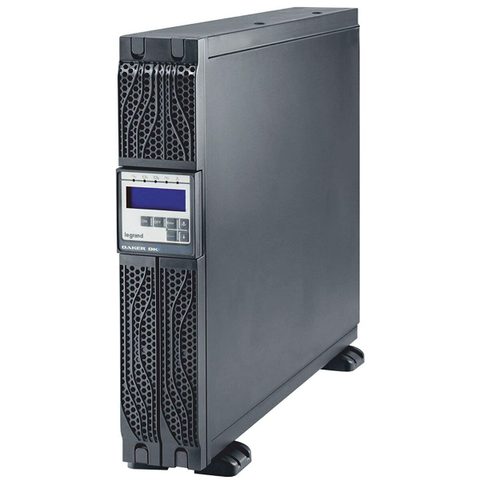 Legrand DAKER DK Plus 1000 - Onduleur (montable sur rack / externe) - CA 230 V - 900 watt - 1000 VA - monophasé - 7.2 Ah - RS-232, USB - connecteurs de sortie: 6 - PFC - 2U - 19
