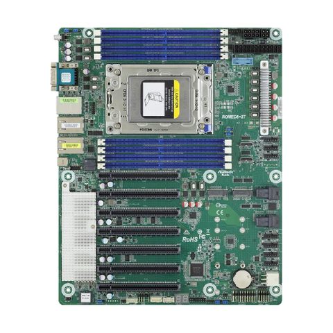 ASRock Carte Mère Romed8-2t Socket Lga 4094, 2 Ports 10 Gigabit