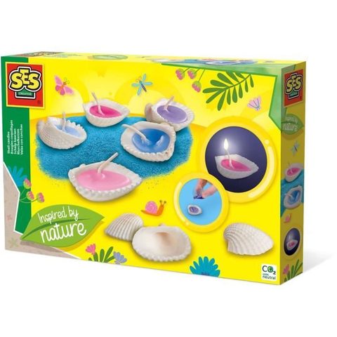 Ses Creative Bougies Coquillages - Inspired By Nature