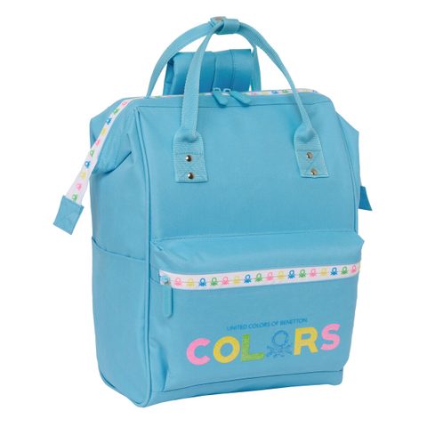 Benetton Sacoche PC portable Spring - Bleu ciel