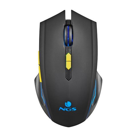 NGS GMX-200 souris Gaming Ambidextre RF sans fil Optique 3200 DPI