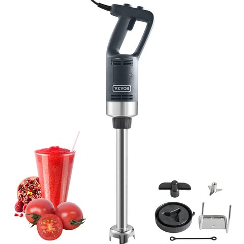 Vevor Mixeur plongeant 750 W, 755 mm, vitesse variable, lame inox 304. Soupe, smoothie, purée