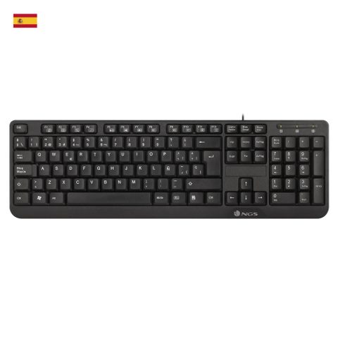 NGS Funkyv3, Qwerty, Es Clavier Maison Usb Espagnole