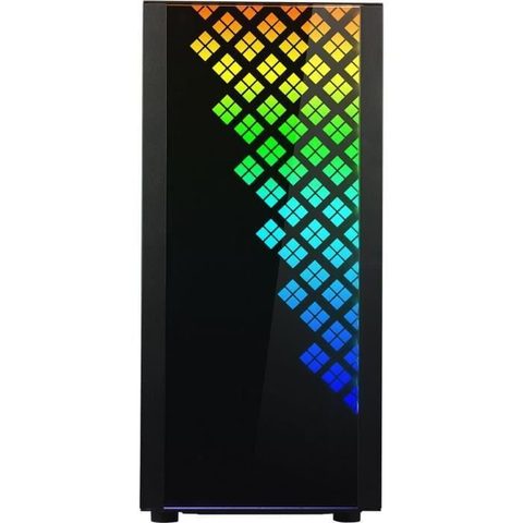 BitFenix Dawn TG - Tour - ATX étendu - panneau latéral fenêtré - pas d'alimentation (ATX) - USB/Audio
