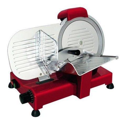 RGV 25 Special Edition Trancheuse Electrique 140 W Rouge, Acier Inoxydable Aluminium
