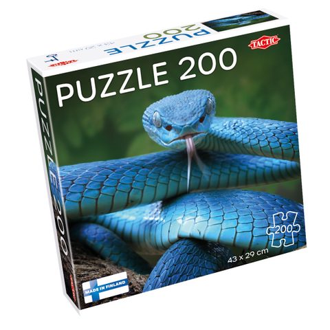 Tactic Puzzle Lovers Blue Viper 200 Pcs Puzzle