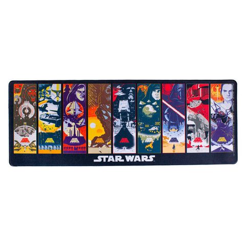 Paladone Tapis de souris Star Wars - XL 79x30cm - Confortable et résistant à leau