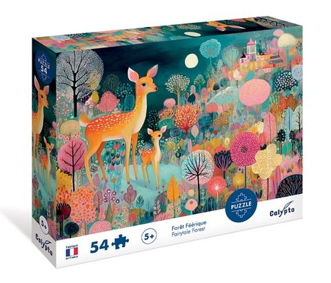 Sentosphere Puzzle Forêt Féérique 54 Pièces Multicolor Papier Carton Plastique