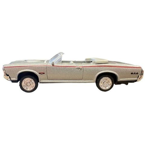 Newray Voiture miniature de collection - Pontiac GTO 1966 - Gris - 1/43