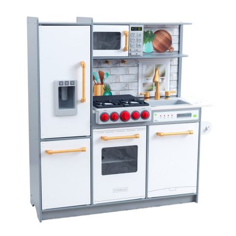 Kidkraft Cuisine Enfant Uptown Elite White 98x35x102 Cm Multicolor Bois