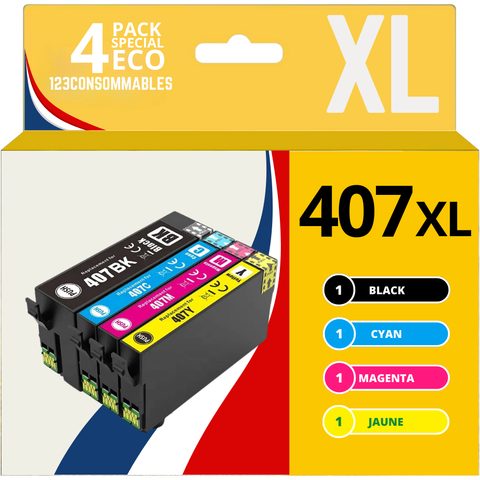 123consommables 407xl - Cartouches