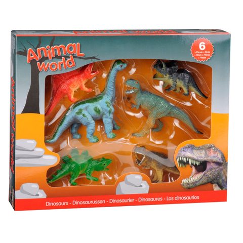 Johntoy C Cadeau De Dinosaures - 6 Figurines Amusantes