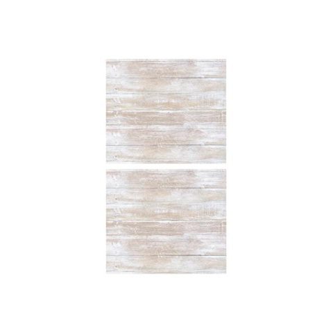 Stick'N Look Lot de 2 Stickers Muraux "Bois" 70x80cm