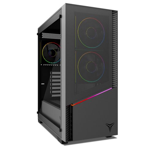 Yeyian Gamer ELARA YCM-APELA-M1 RGB Verre Trempé Contrôleur 4 Ventilateurs