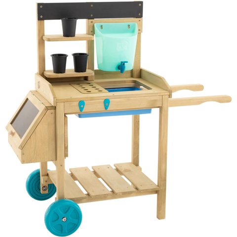 Tp Toys Table à rempoter mobile en bois