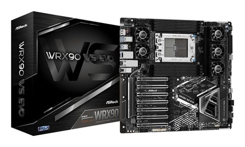 ASRock WRX90 WS EVO carte mère AMD WRX90 Socket sTR5 EEB