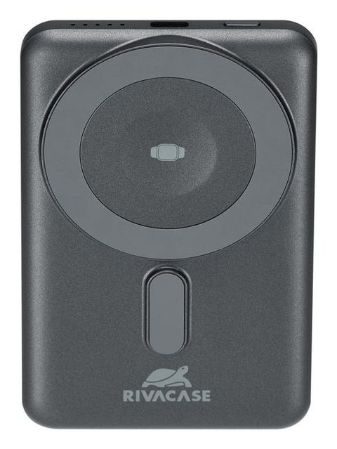 Rivacase Va2607 Banque D'alimentation Électrique Lithium Polymère (lipo) 5000 Mah Recharge Sans Fil