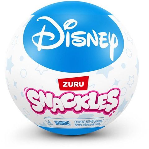Zuru Capsule Surprise - Peluche - Snackles Disney - Modele Aléatoire -13 Cm - Des 3 Ans