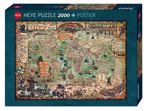 Heye Piratenwereld Puzzel 2000 Stiks Artikel Bestemd Voor De Franse Ma
