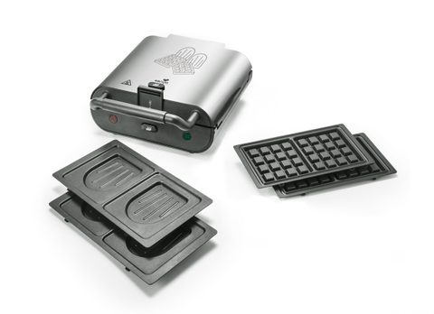 Senya Gaufrier - Appareil À Croque Monsieur 2 Empreintes - 800w - Duo Waffles