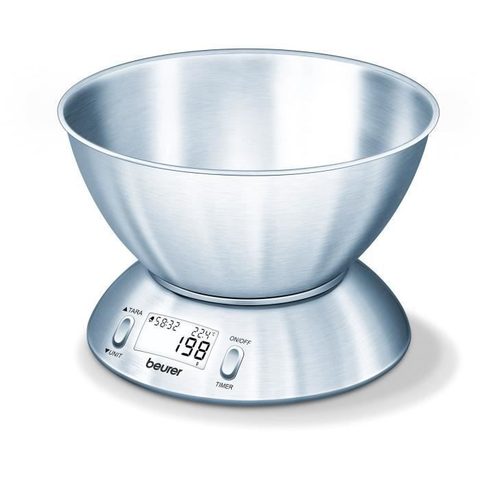 Beurer Ks 54 - Balance De Cuisine Bol - Acier Inoxydable