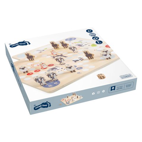Small Foot Collection De Jeux 4en1 Pour Petits Pieds En Bois