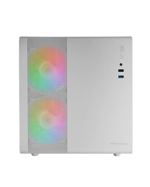 Mars Gaming MC-400 FRGB MicroATX Verre Trempé USB 3.0