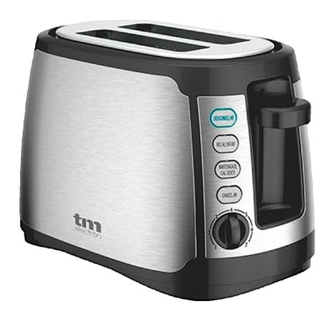 Tm Electron Grille-pain Toaster Xxl 800w 2 Fentes Larges